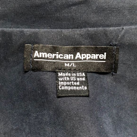 American Apparel Lightweight Vegan Silk Dylan Trench - Picture 11 of 13